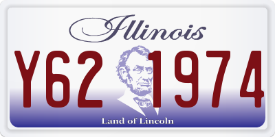 IL license plate Y621974