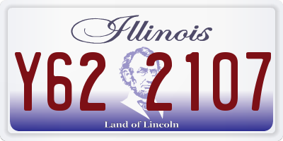 IL license plate Y622107