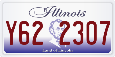 IL license plate Y622307
