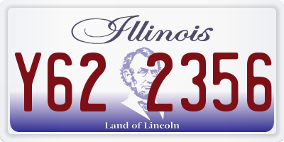 IL license plate Y622356