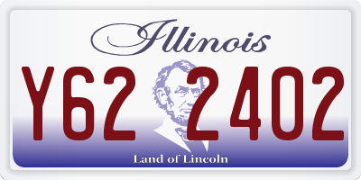 IL license plate Y622402