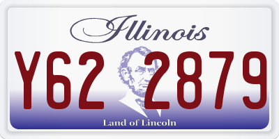 IL license plate Y622879