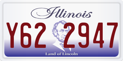 IL license plate Y622947
