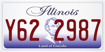 IL license plate Y622987