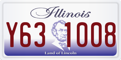 IL license plate Y631008