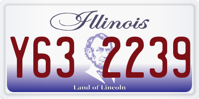 IL license plate Y632239