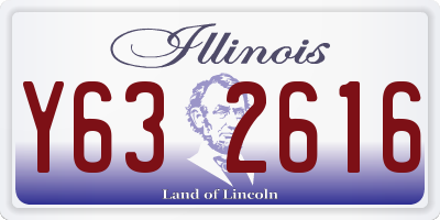 IL license plate Y632616