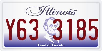IL license plate Y633185