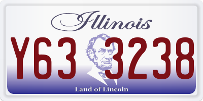 IL license plate Y633238