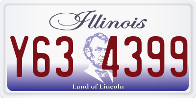 IL license plate Y634399