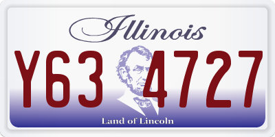 IL license plate Y634727