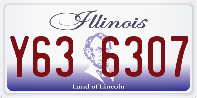 IL license plate Y636307