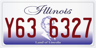 IL license plate Y636327