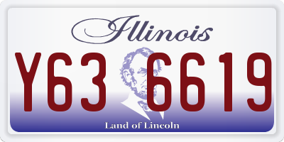 IL license plate Y636619