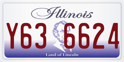 IL license plate Y636624