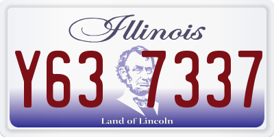 IL license plate Y637337