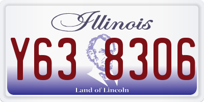IL license plate Y638306