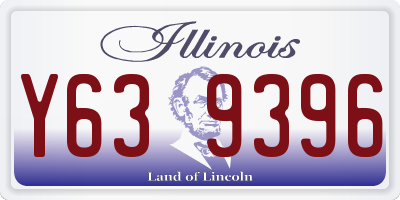 IL license plate Y639396