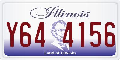 IL license plate Y644156
