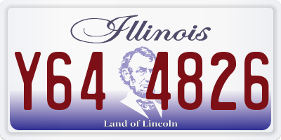 IL license plate Y644826