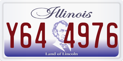 IL license plate Y644976