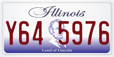 IL license plate Y645976