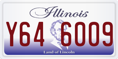IL license plate Y646009