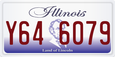 IL license plate Y646079