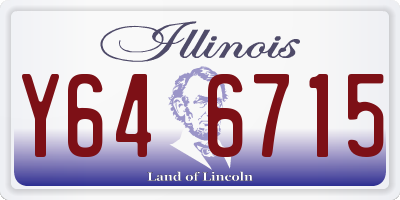 IL license plate Y646715