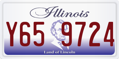IL license plate Y659724