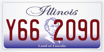 IL license plate Y662090
