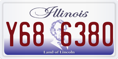 IL license plate Y686380