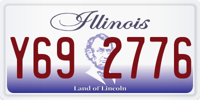 IL license plate Y692776