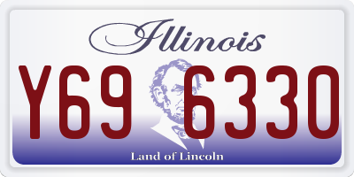 IL license plate Y696330