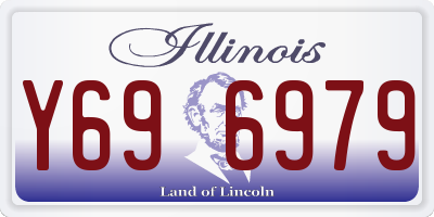 IL license plate Y696979