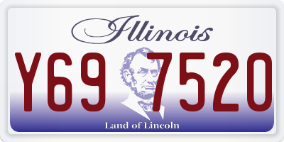 IL license plate Y697520