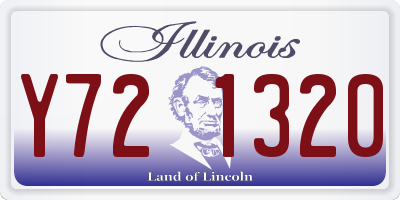 IL license plate Y721320