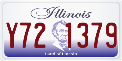 IL license plate Y721379