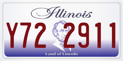 IL license plate Y722911
