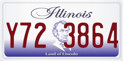 IL license plate Y723864