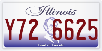 IL license plate Y726625