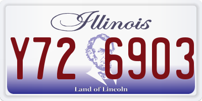 IL license plate Y726903