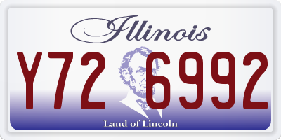 IL license plate Y726992
