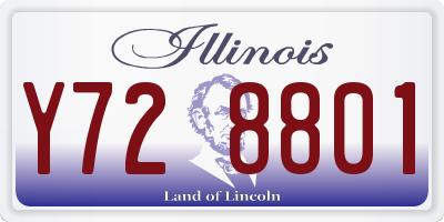 IL license plate Y728801