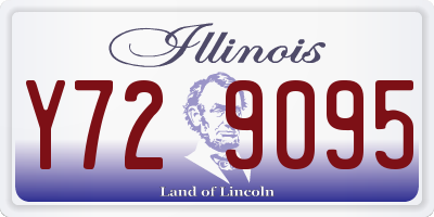 IL license plate Y729095
