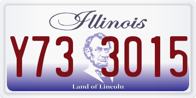 IL license plate Y733015