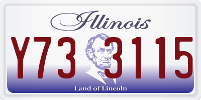 IL license plate Y733115
