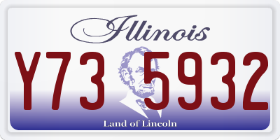 IL license plate Y735932