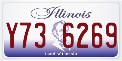 IL license plate Y736269
