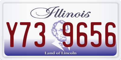 IL license plate Y739656